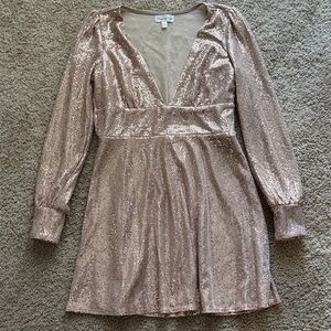 Honey and Rosie Beige Knit Top